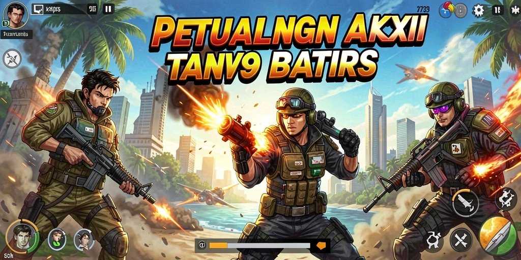 Screenshot utama 2739 menampilkan aksi pertempuran yang mendebarkan.
