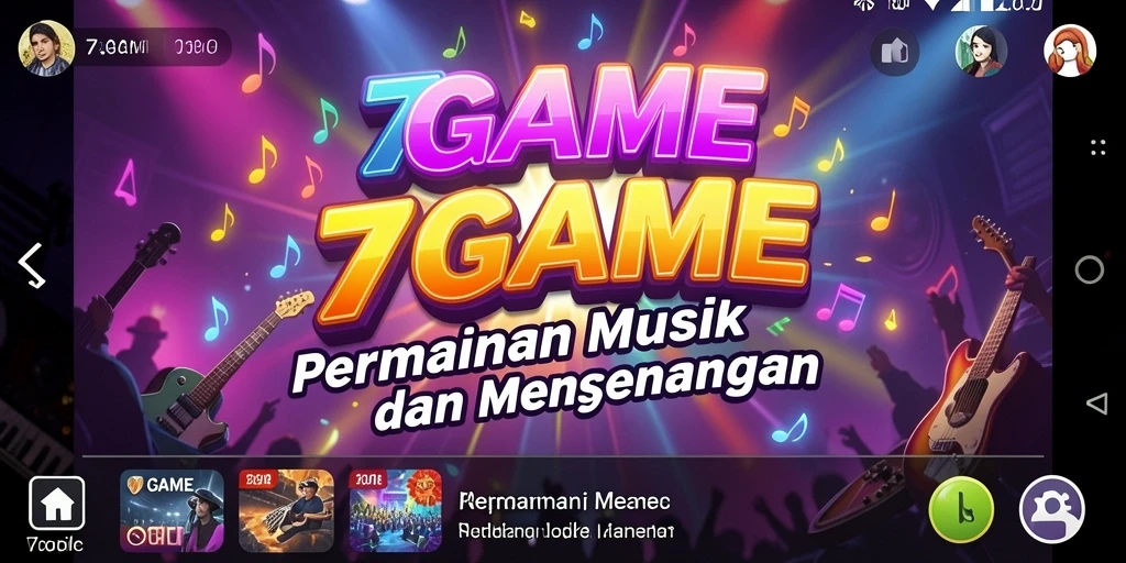 Gameplay seru dan interaktif dari 7GAME yang penuh tantangan.
