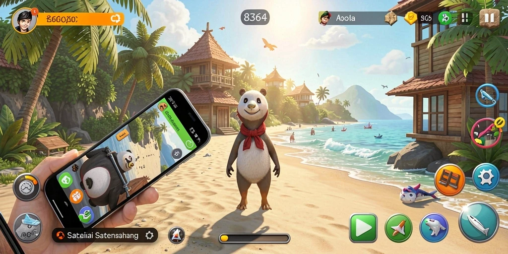 Screenshot gameplay 8364 menampilkan momen seru dalam permainan Casual.