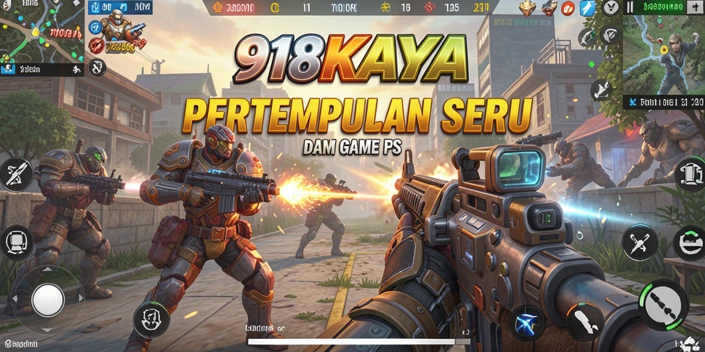 Gameplay mendebarkan di <strong>918KAYA</strong> dengan aksi tembak-menembak yang seru.