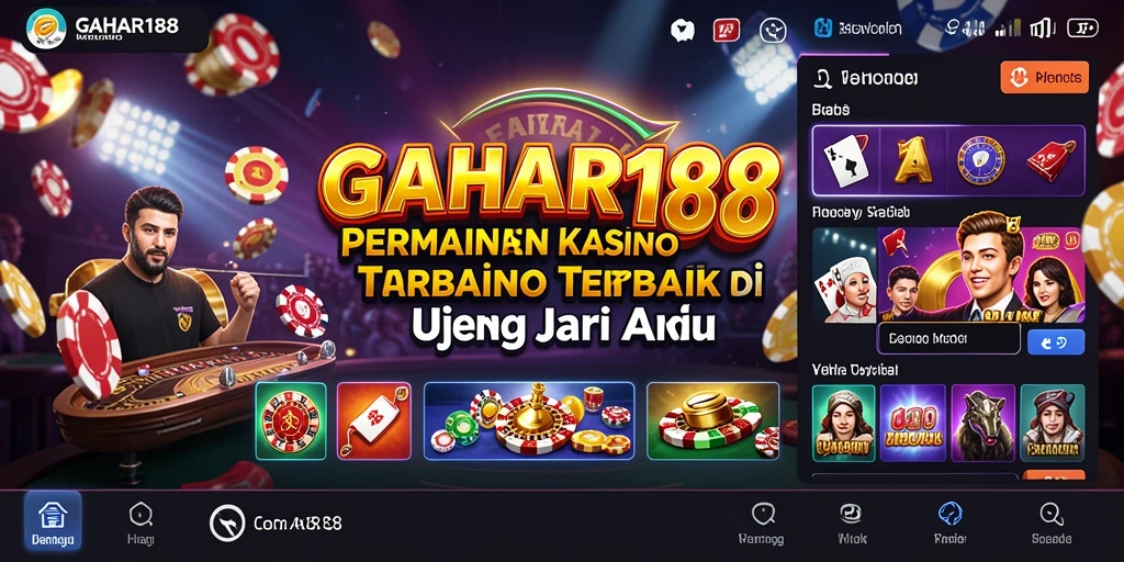 Tampilan gameplay GAHAR188 yang mendebarkan dan penuh warna.