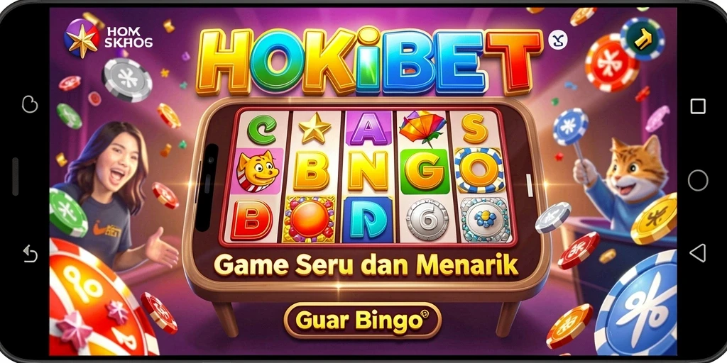 Tampilan gameplay HOKIBET yang menarik dan interaktif untuk semua pemain Bingo.