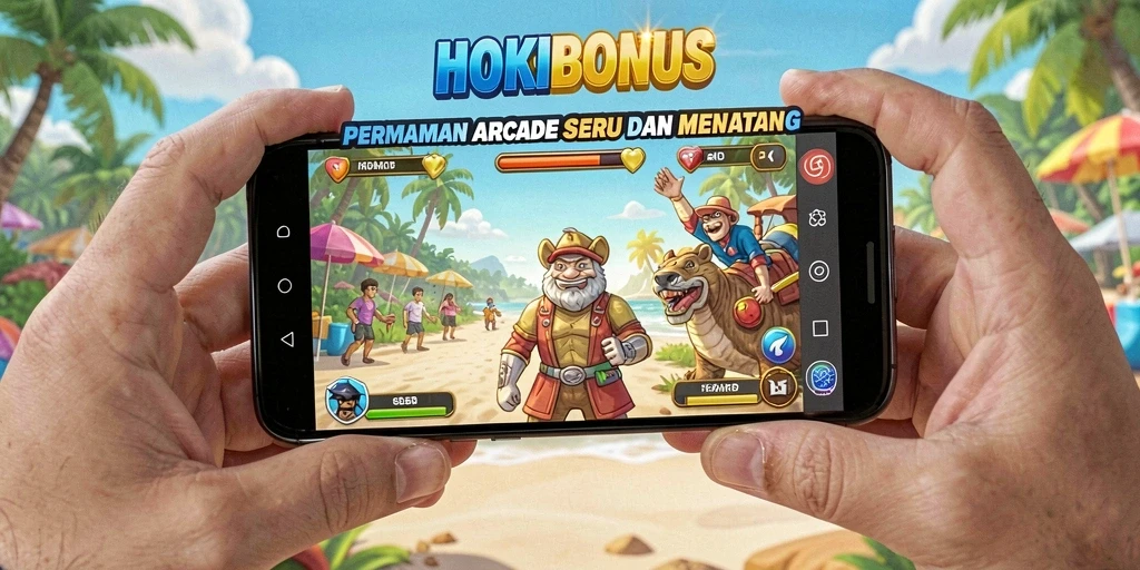 Tampilan gameplay seru HOKIBONUS dengan tantangan yang menarik.