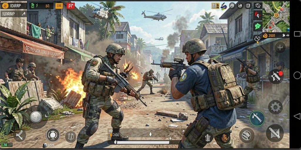 Gameplay seru dan menegangkan dalam IDRRP.