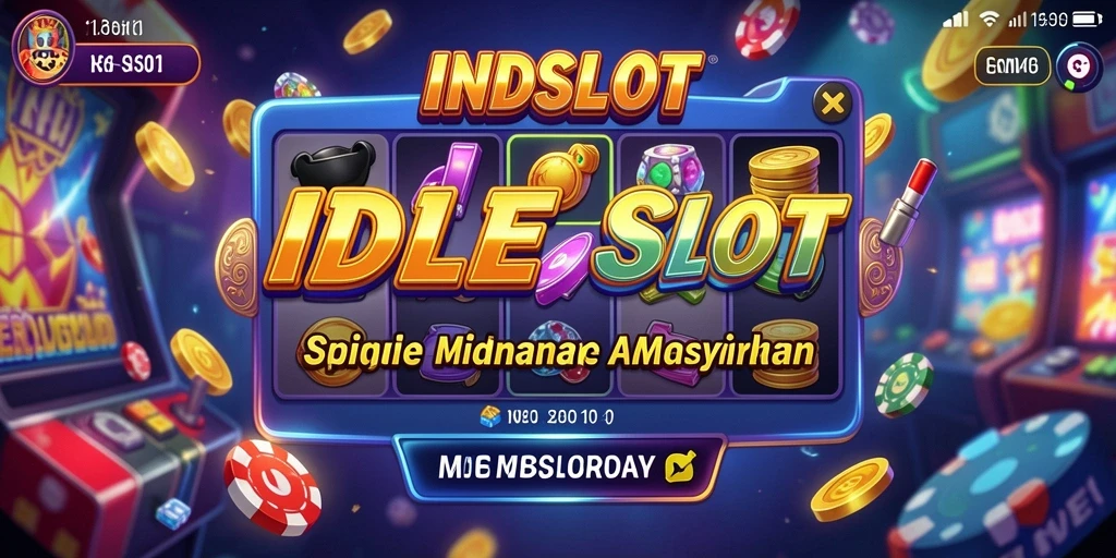 Screenshot gameplay INDSLOT menampilkan putaran slot yang menegangkan.