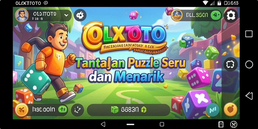Tampilan gameplay OLXTOTO yang menampilkan tantangan puzzle.