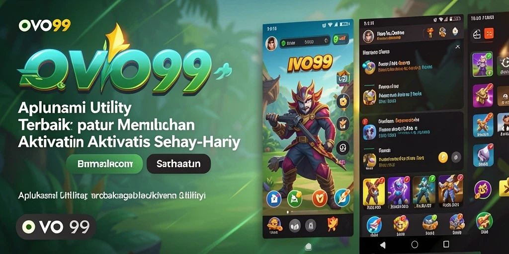 Tampilan antarmuka OVO99 yang bersih dan fungsional.