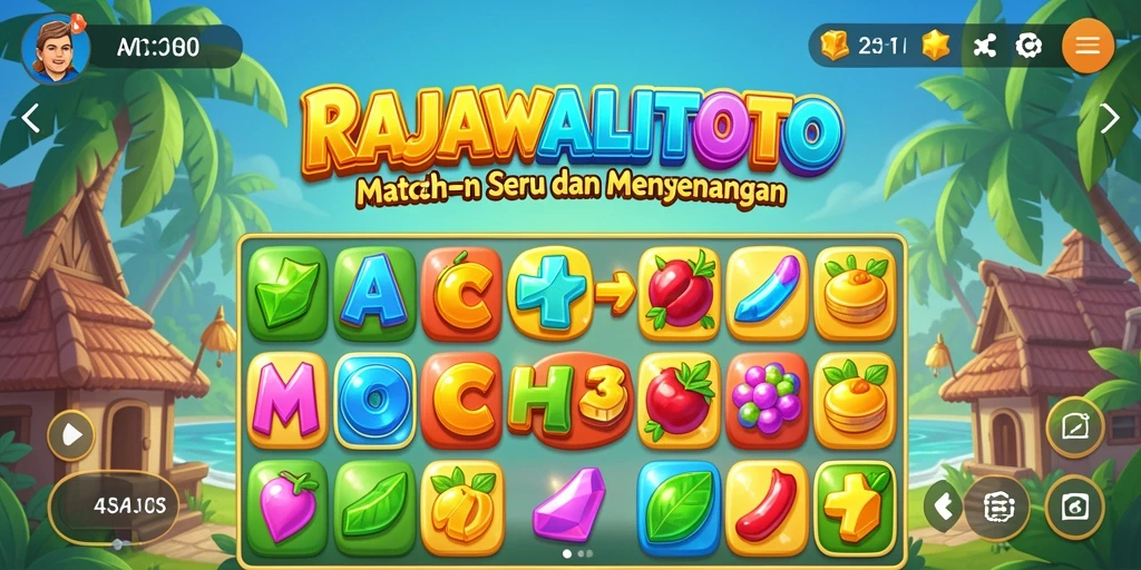 Tampilan gameplay seru dari RAJAWALITOTO yang menantang.