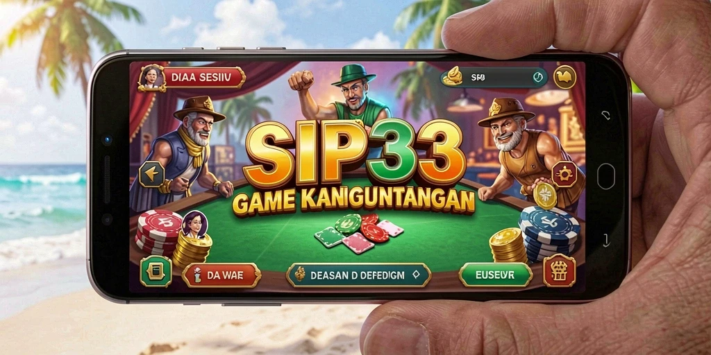 Gameplay SIP33 menampilkan momen mendebarkan di meja Kasino.