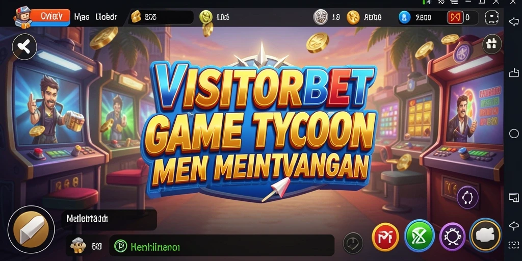 Tampilan gameplay Tycoon yang menarik dalam VISITORBET.