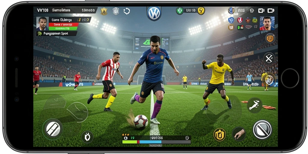 Tampilan gameplay intens dan seru di VW108.